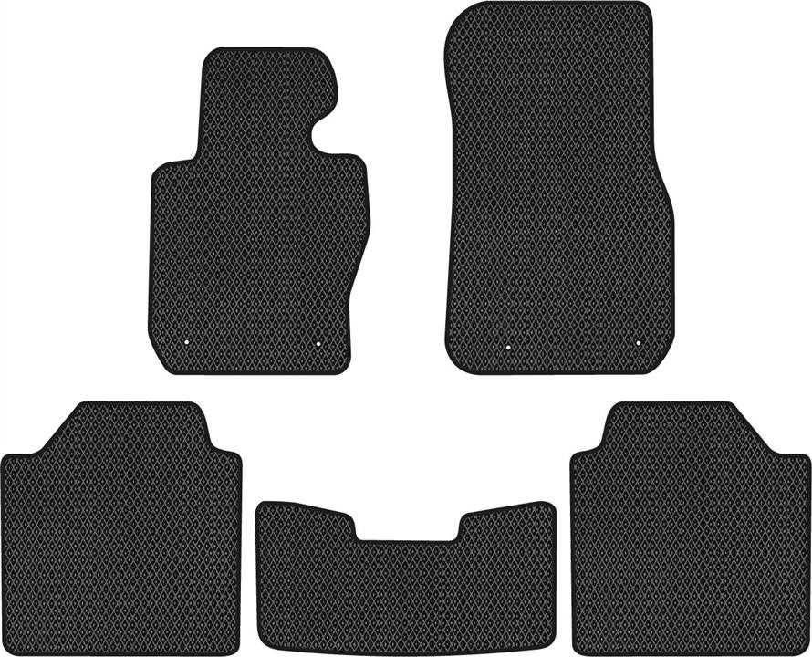 EVAtech BM1911CB5BW4RBB Floor mats for BMW 3 Series (2013-), black BM1911CB5BW4RBB