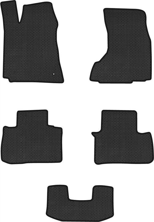 EVAtech CS51148C5LA1RBB Floor mats for Chrysler 300C (2004-2011), schwarz CS51148C5LA1RBB
