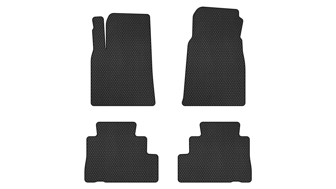 EVAtech CT339P4RBB Floor mats for Chevrolet Captiva (2006-2011), black CT339P4RBB