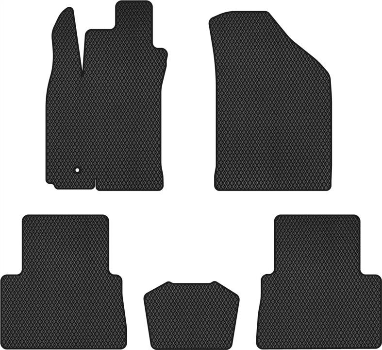 EVAtech CT31036CV5LP1RBB Floor mats for Chevrolet Lacetti (2002-), black CT31036CV5LP1RBB