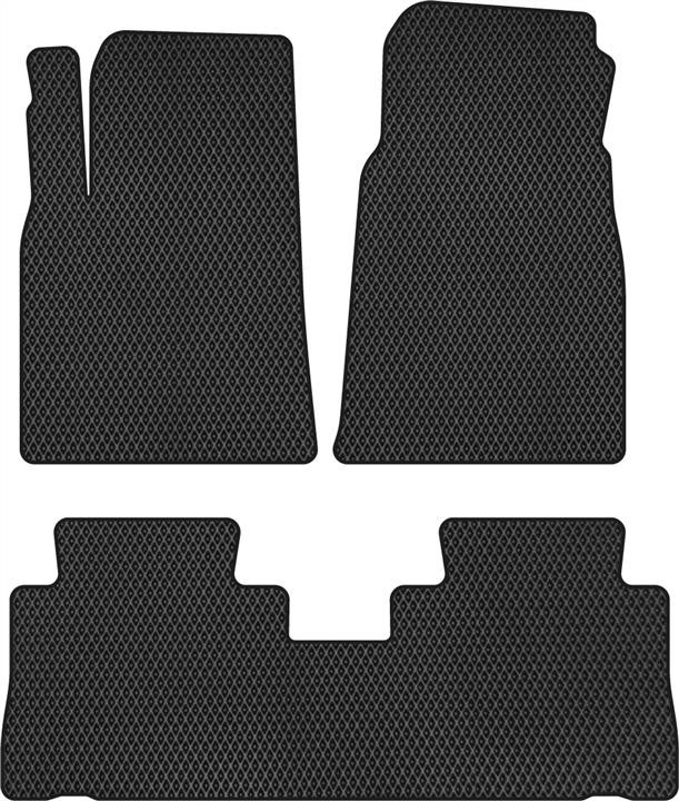 EVAtech CT3172Z3RBB Floor mats for Chevrolet Captiva (2011-2018), schwarz CT3172Z3RBB