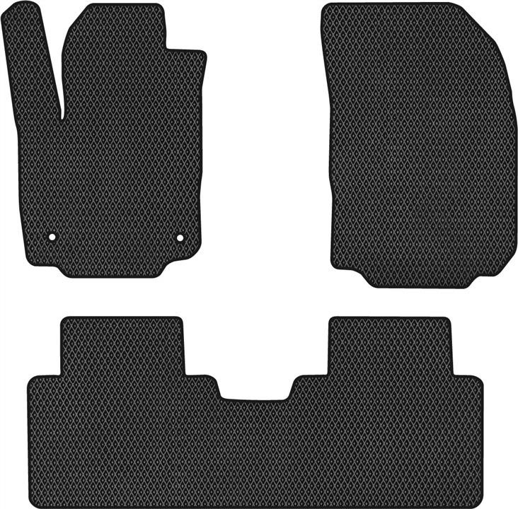 EVAtech CT1555ZV3OU2RBB Floor mats for Chevrolet Equinox (2017-), black CT1555ZV3OU2RBB