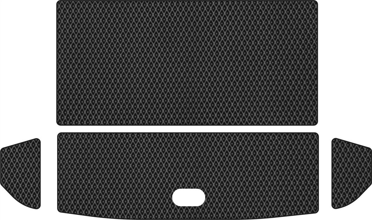 EVAtech HY3970BE4RBB Trunk mat for Hyundai Tucson (2015-), schwarz HY3970BE4RBB