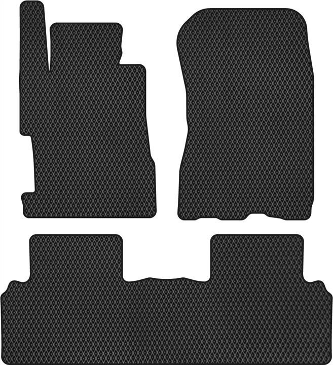 EVAtech HA3394Z3RBB Floor mats for Honda Civic (2005-2012), black HA3394Z3RBB