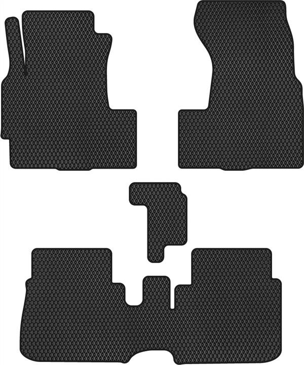 EVAtech HA3345Z4RBB Floor mats for Honda CR-V (1996-2001), schwarz HA3345Z4RBB