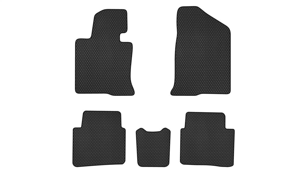 EVAtech HY1608CG5RBB Floor mats for Hyundai Sonata (2009-2014), black HY1608CG5RBB