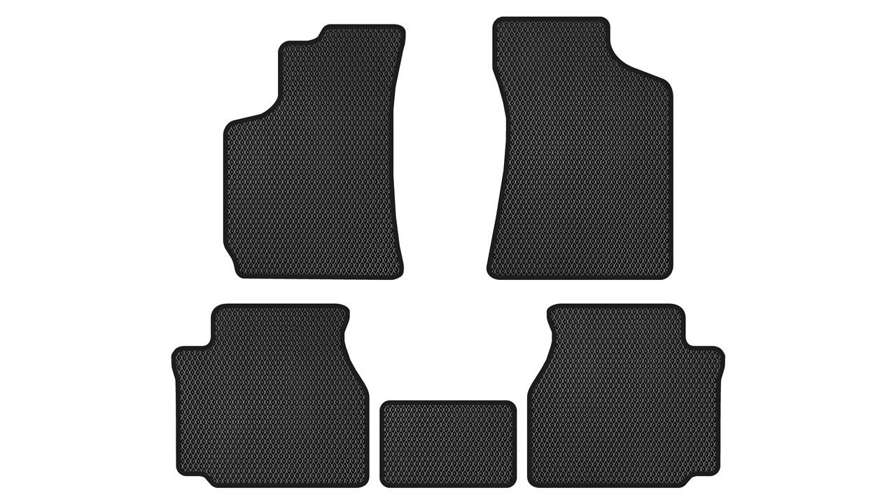 EVAtech HY21039CG5RBB Floor mats for Hyundai Sonata (1993-1998), schwarz HY21039CG5RBB