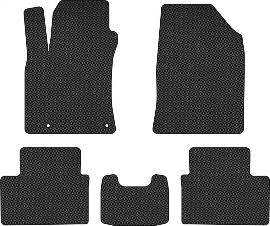 EVAtech KI3614CV5CP2RBB Floor mats for Kia Ceed (2018-2021), black KI3614CV5CP2RBB