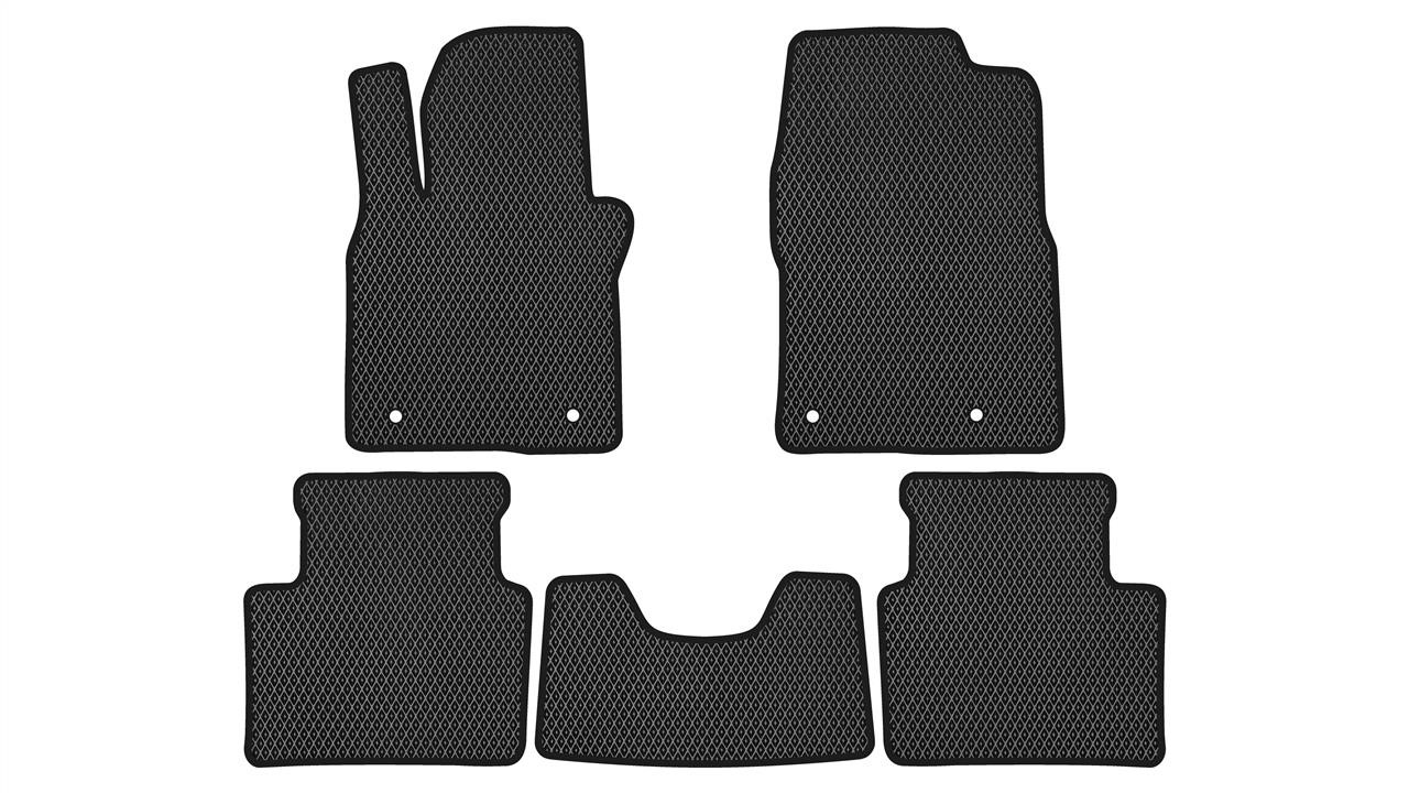 EVAtech MZ2888C5VL4RBB Floor mats for Mazda CX-30 (2019-), schwarz MZ2888C5VL4RBB