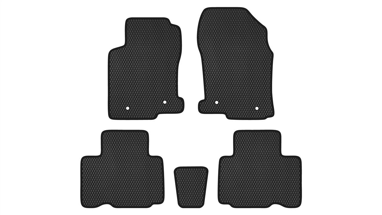 EVAtech LS21402CG5TL4RBB Floor mats for Lexus NX (2014-2021), black LS21402CG5TL4RBB
