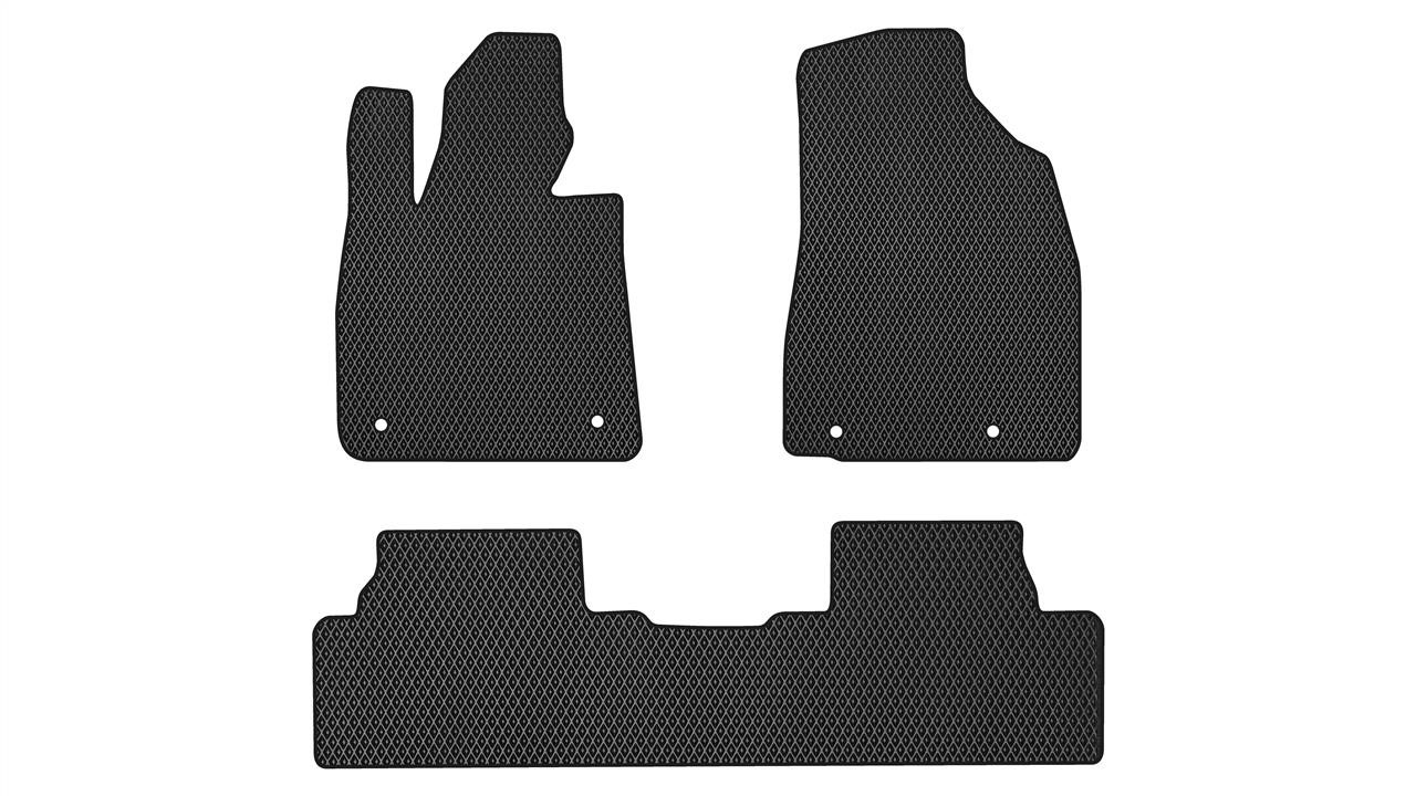 EVAtech LS1790ZV3TL4RBB Floor mats for Lexus RX (2015-), black LS1790ZV3TL4RBB