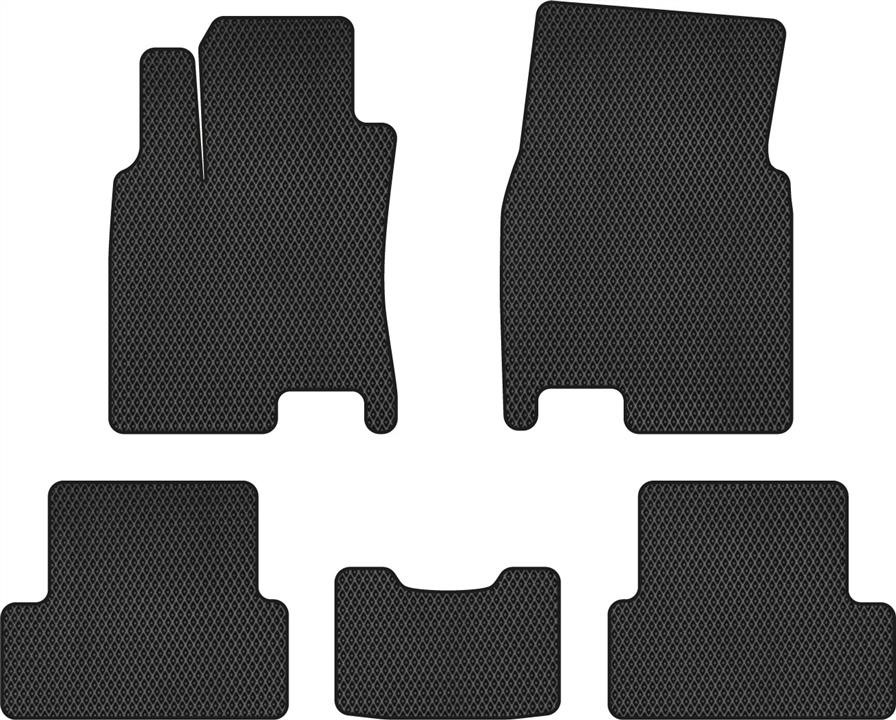 EVAtech NS3194C5RBB Floor mats for Nissan Qashqai (2006-2013), black NS3194C5RBB