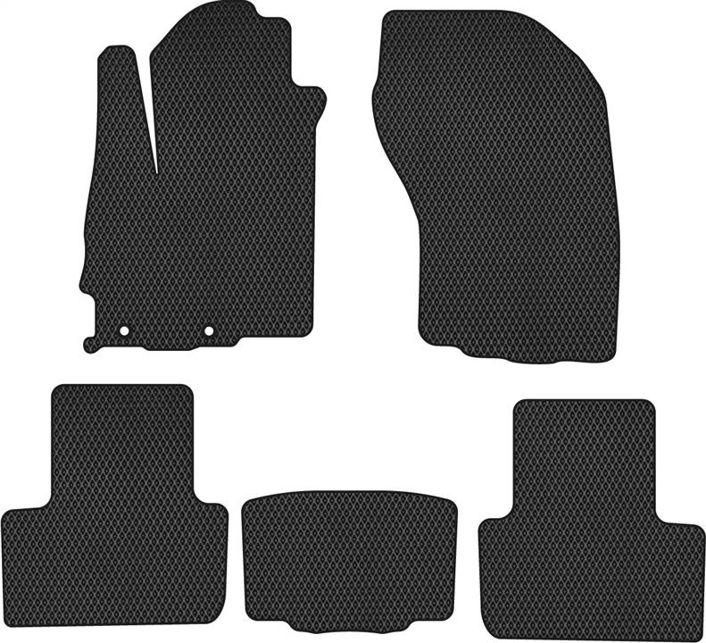 EVAtech MT3153CV5AV2RBB Floor mats for Mitsubishi ASX (2010-), schwarz MT3153CV5AV2RBB