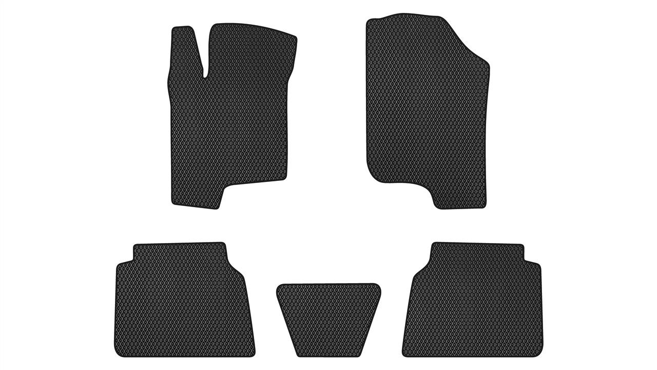 EVAtech MT1685CV5RBB Floor mats for Mitsubishi Sigma (1990-1996), schwarz MT1685CV5RBB