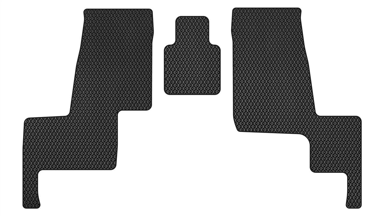EVAtech MB3981TC3RBB Third row mat forMercedes-Benz GL-Class (2012-2015), schwarz MB3981TC3RBB