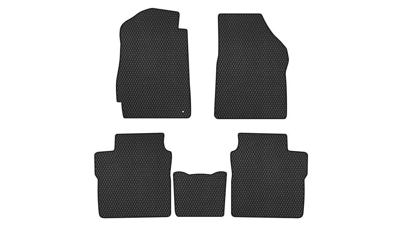 EVAtech NS1814CG5LA1RBB Floor mats for Nissan Sunny (2010-), schwarz NS1814CG5LA1RBB