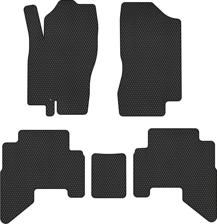 EVAtech NS3190CV5LS1RBB Floor mats for Nissan Pathfinder (2004-2014), black NS3190CV5LS1RBB