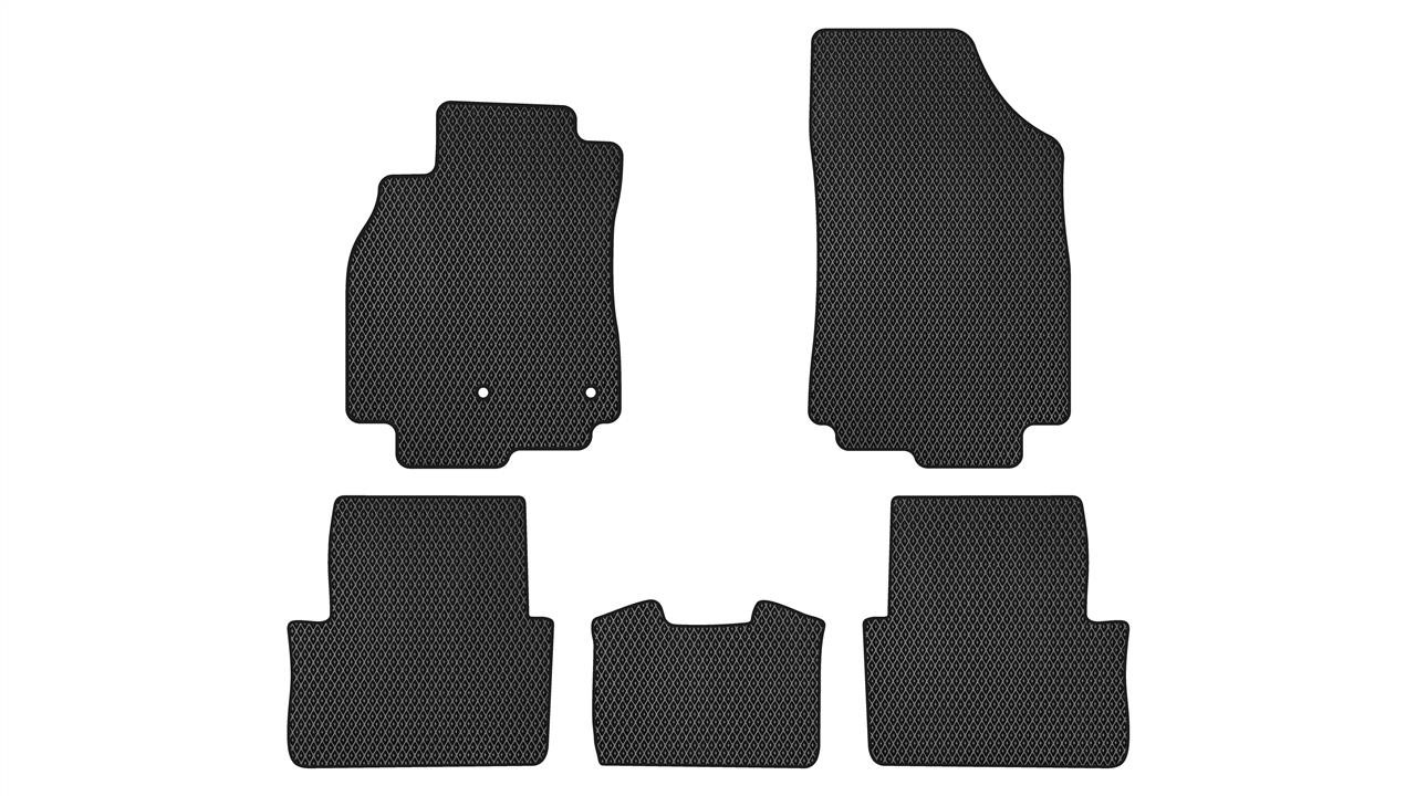 EVAtech RT1633CG5RN2RBB Floor mats for Renault Megane (2008-2016), black RT1633CG5RN2RBB