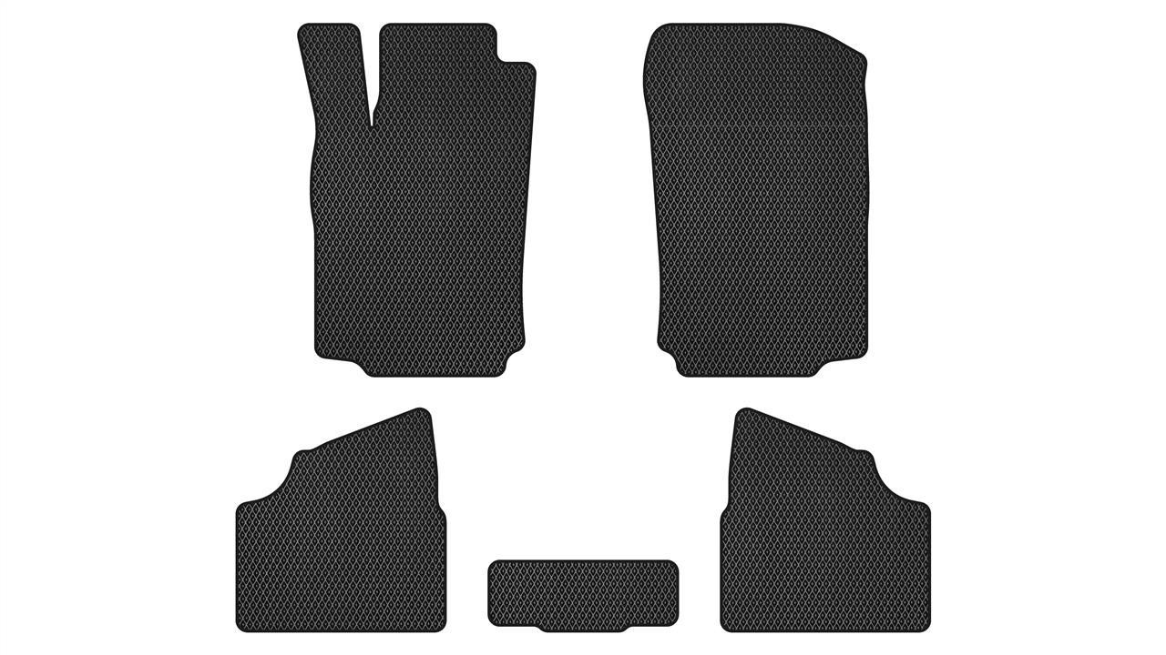 EVAtech OL3334C5RBB Floor mats for Opel Corsa (2000-2006), black OL3334C5RBB