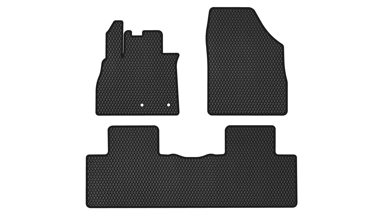 EVAtech RT51437ZV3RN2RBB Floor mats for Renault Scenic (2016-), black RT51437ZV3RN2RBB