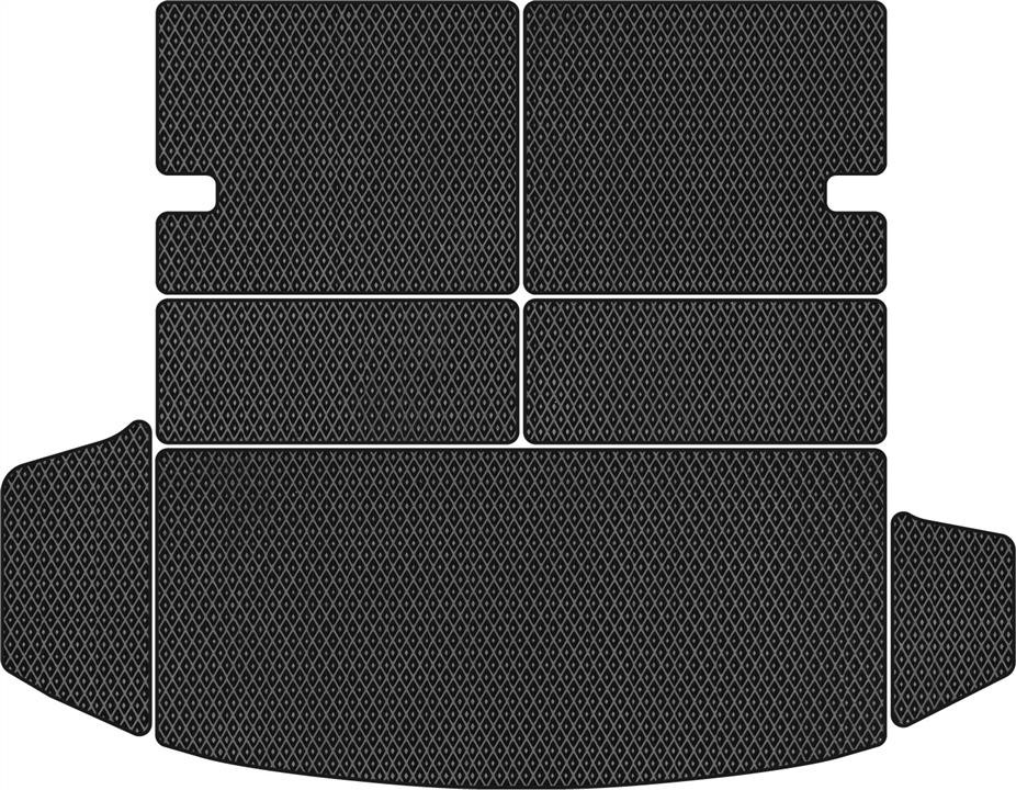 EVAtech SK3721BE7RBB Trunk mat for Skoda Kodiaq (2016-2021), black SK3721BE7RBB