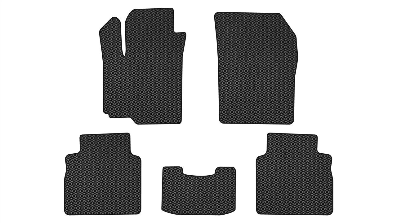 EVAtech SZ1231C5RBB Floor mats for Suzuki SX4 (2014-), black SZ1231C5RBB