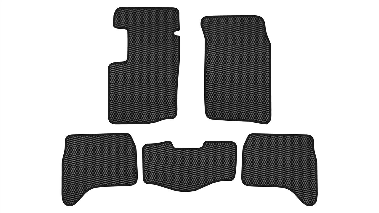 EVAtech SZ51391CB5RBB Floor mats for Suzuki Grand Vitara (1998-2005), black SZ51391CB5RBB