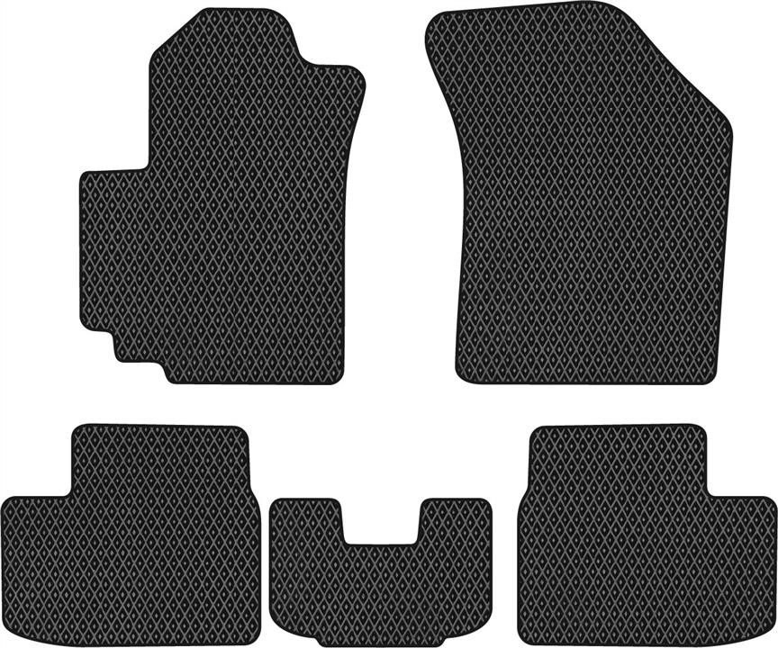 EVAtech SZ1859CG5RBB Floor mats for Suzuki Swift (2005-2010), black SZ1859CG5RBB