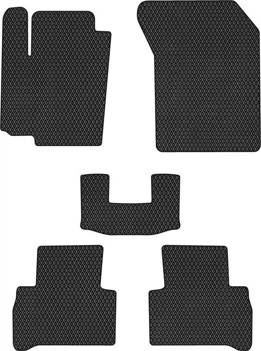 EVAtech SZ1653CV5RBB Floor mats for Suzuki Vitara (2015-), black SZ1653CV5RBB