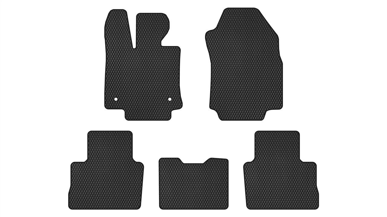 EVAtech TY1993CV5TL2RBB Floor mats for Toyota RAV4 (2018-), black TY1993CV5TL2RBB