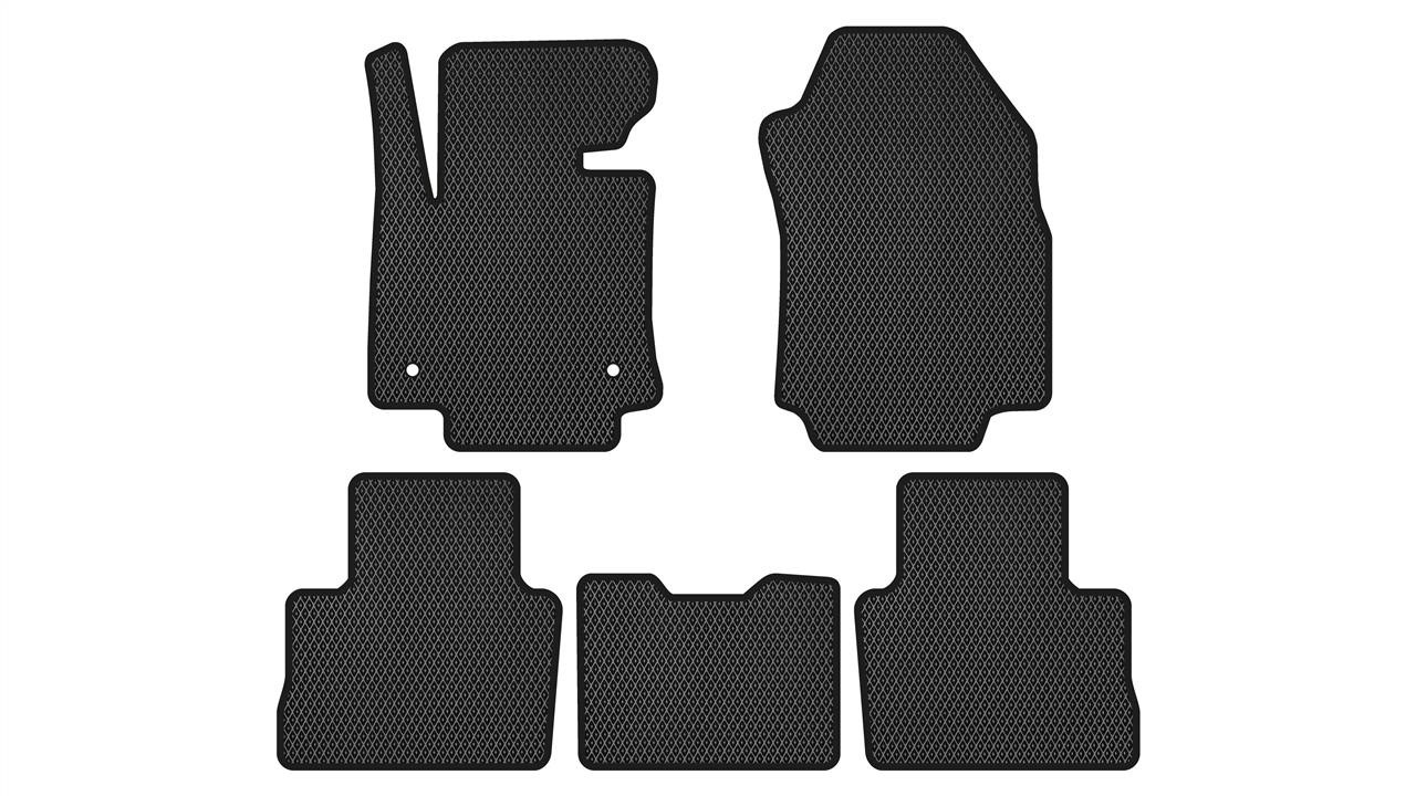 EVAtech TY1994CV5TL2RBB Floor mats for Toyota RAV4 (2018-), black TY1994CV5TL2RBB