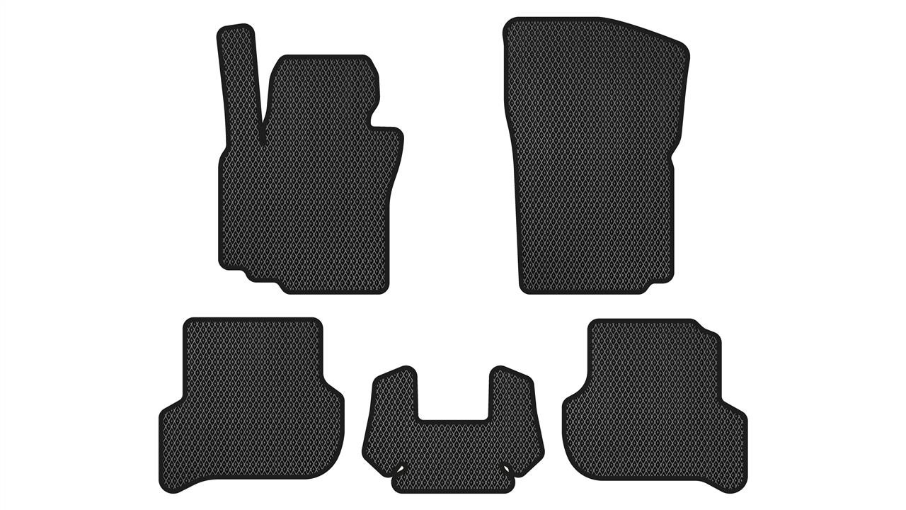 EVAtech ST3990C5RBB Floor mats for Seat Toledo (2004-2009), schwarz ST3990C5RBB