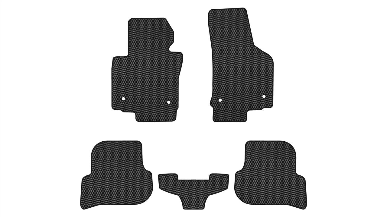 EVAtech ST1730CG5AV4RBB Floor mats for Seat Leon (2005-2012), schwarz ST1730CG5AV4RBB