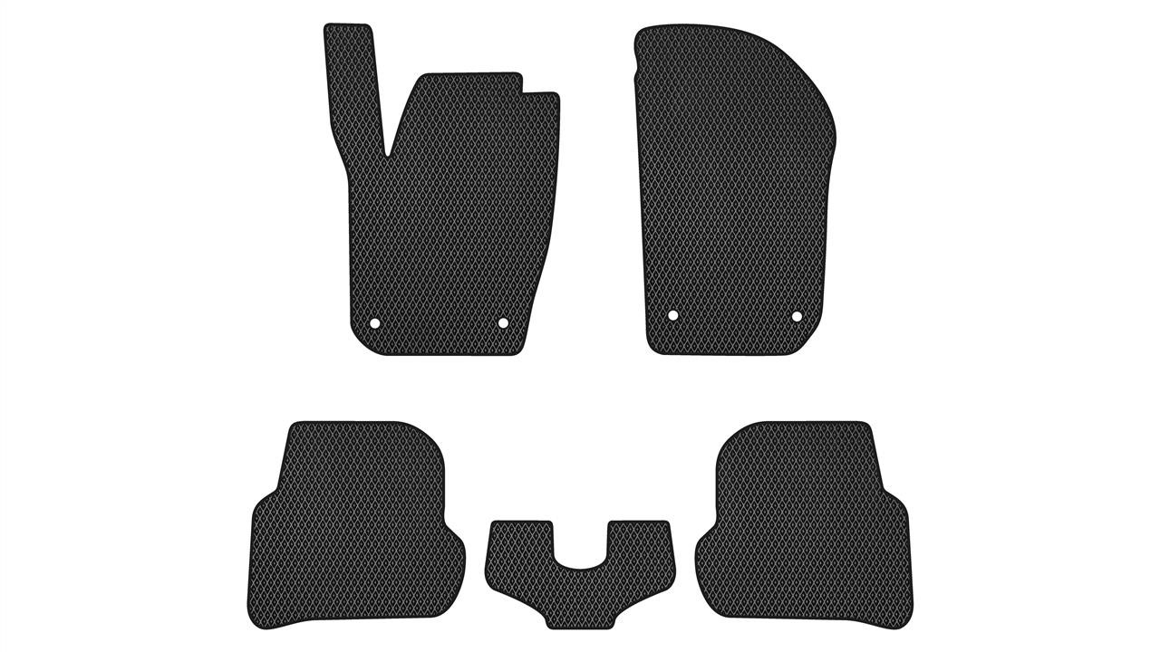 EVAtech ST11140CV5AV4RBB Floor mats for Seat Ibiza (2008-2017), schwarz ST11140CV5AV4RBB