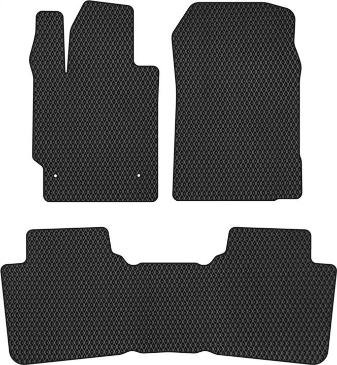 EVAtech TY3239Z3LP2RBB Floor mats for Toyota Camry (2006-2011), black TY3239Z3LP2RBB