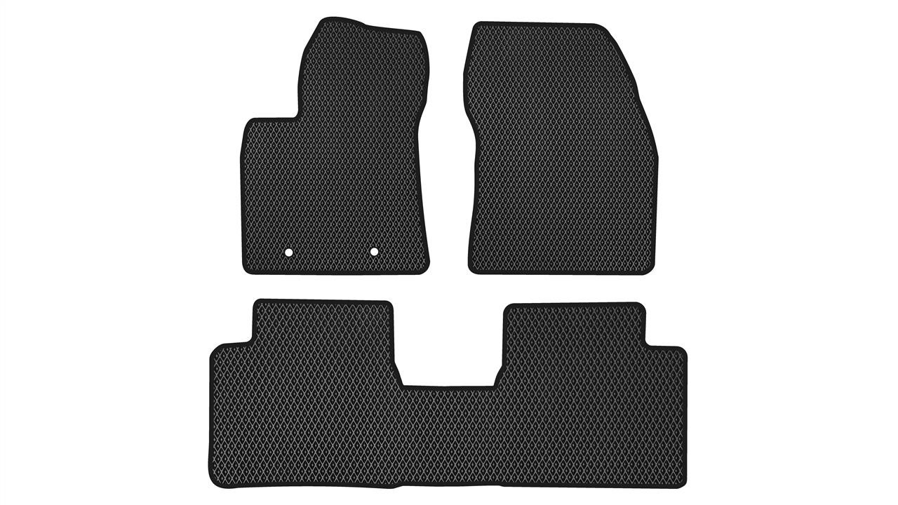 EVAtech TY1656ZG3TL2RBB Floor mats for Toyota Avensis (2009-2018), black TY1656ZG3TL2RBB
