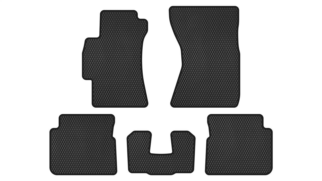 EVAtech SU31253CB5RBB Floor mats for Subaru Impreza (2007-2011), black SU31253CB5RBB