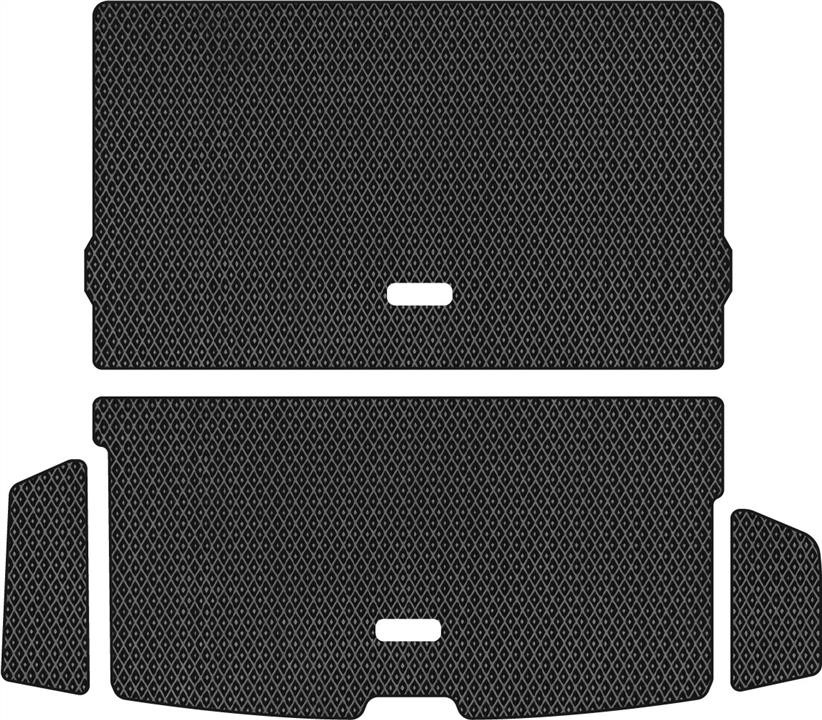 EVAtech VV31971BG4RBB Trunk mat for Volvo XC90 (2014-2020), black VV31971BG4RBB