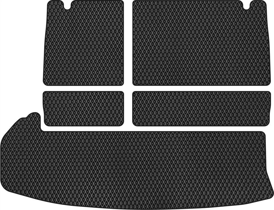 EVAtech TY31051BE5RBB Trunk mat for Toyota Highlander (2013-2016), schwarz TY31051BE5RBB