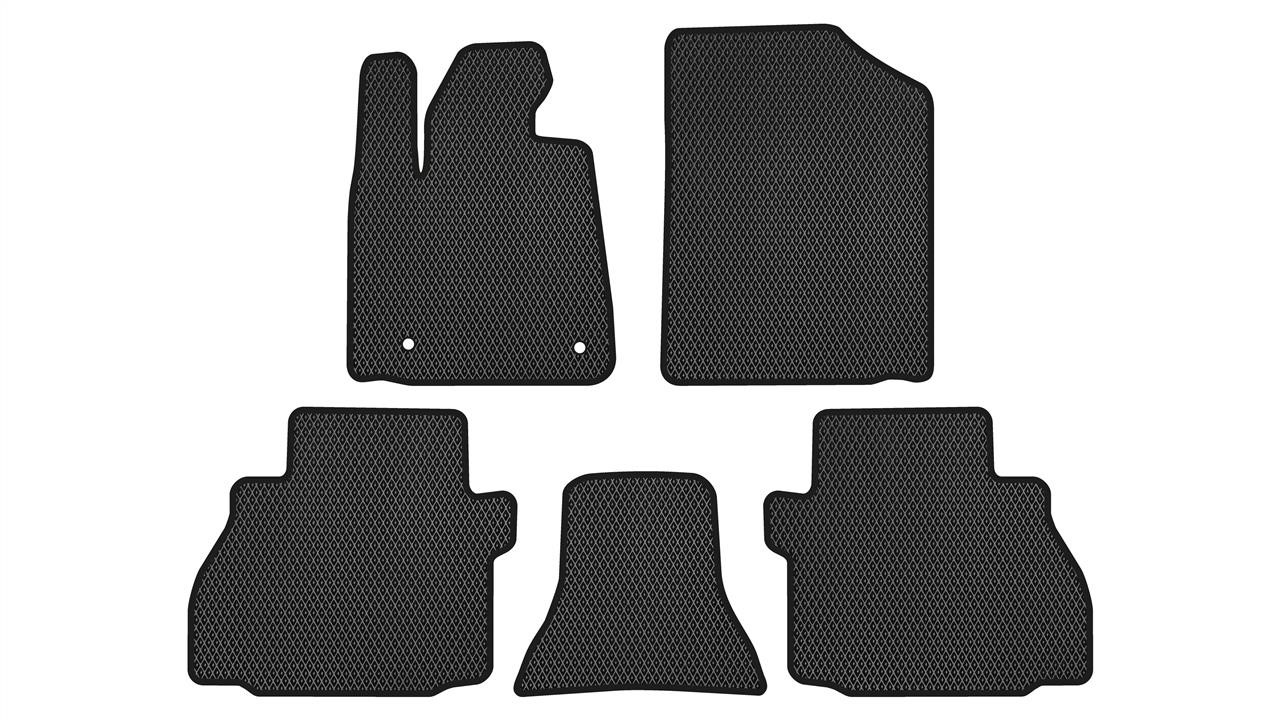 EVAtech TY51707C5TL2RBB Floor mats for Toyota Tundra (2013-2021), schwarz TY51707C5TL2RBB