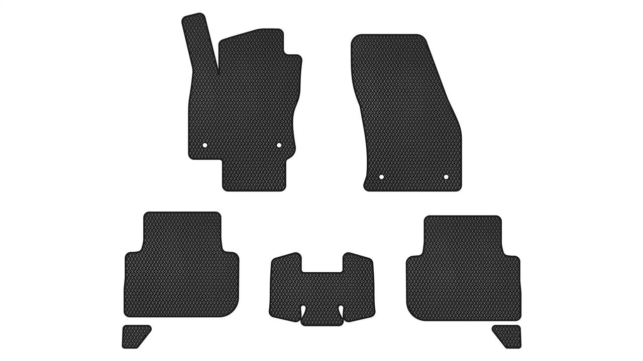 EVAtech VW1720CV7AV4RBB Floor mats for Volkswagen Tiguan (2020-), black VW1720CV7AV4RBB