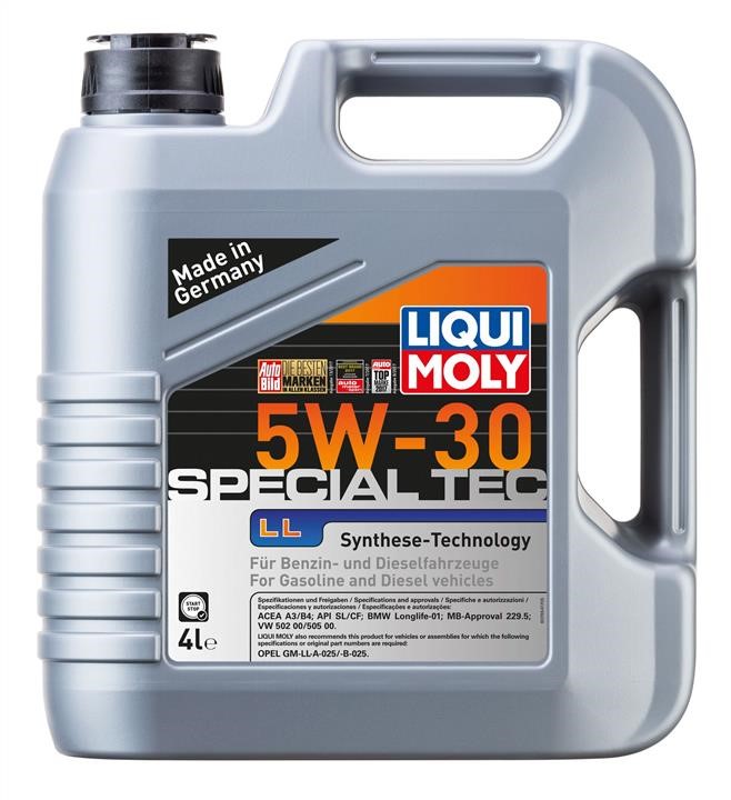 Liqui Moly 2339 Engine oil Liqui Moly Special Tec LL 5W-30, 4L 2339