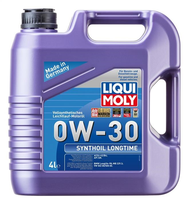 Liqui Moly 7511 Engine oil Liqui Moly Synthoil Longtime 0W-30, 4L 7511