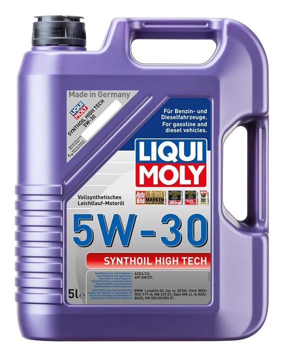 Liqui Moly 9077 Engine oil Liqui Moly Synthoil High Tech 5W-30, 5L 9077