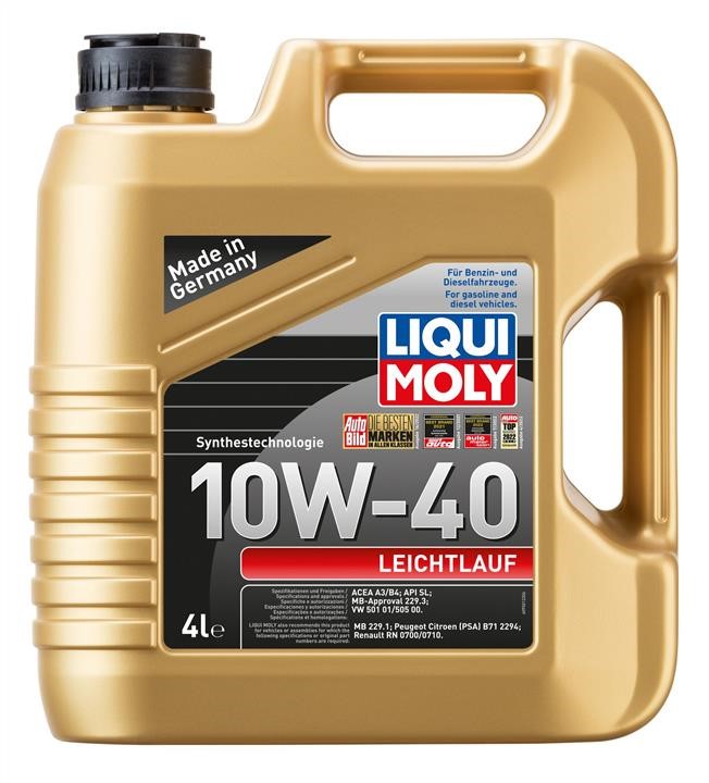 Liqui Moly 9501 Engine oil Liqui Moly Leichtlauf 10W-40, 4L 9501