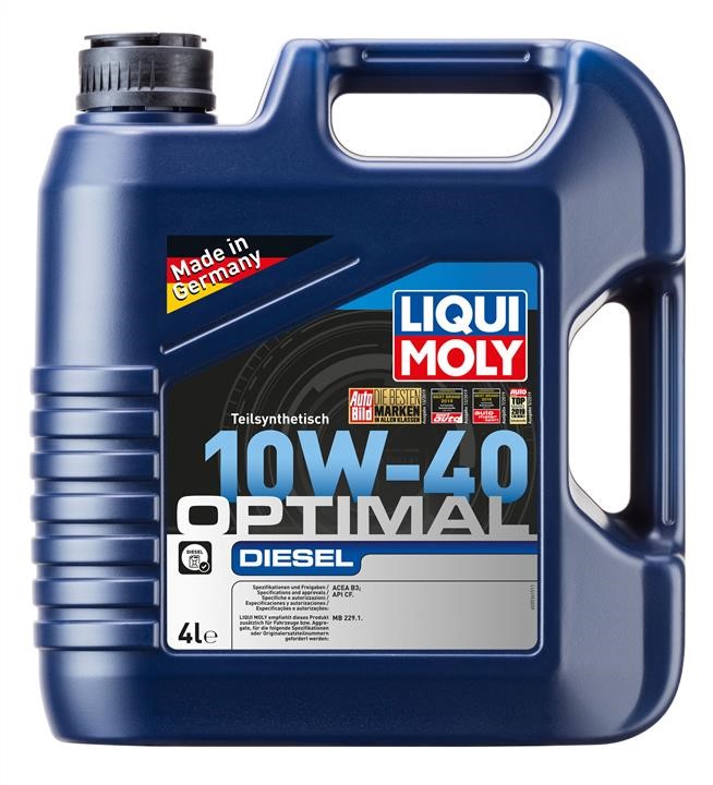 Liqui Moly 3934 Engine oil Liqui Moly Optimal Diesel 10W-40, 4L 3934
