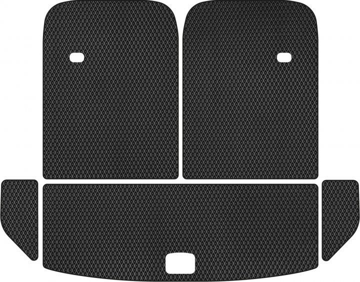 EVAtech KI3354BE5RBB Trunk mat for Kia Sorento Prime (2014-2020), black KI3354BE5RBB