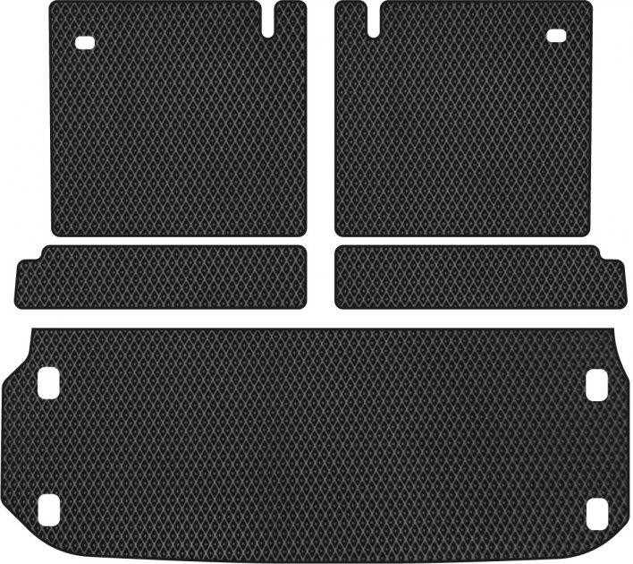 EVAtech NS3191BE5RBB Trunk mat for Nissan Pathfinder (2014-), schwarz NS3191BE5RBB