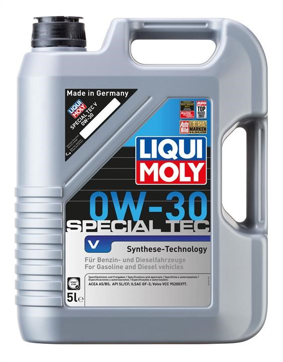 Liqui Moly 2853 Engine oil Liqui Moly Special Tec V 0W-30, 5L 2853