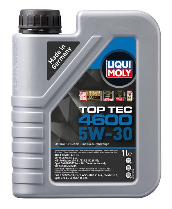 Liqui Moly 8032 Engine oil Liqui Moly Top Tec 4600 5W-30, 1L 8032